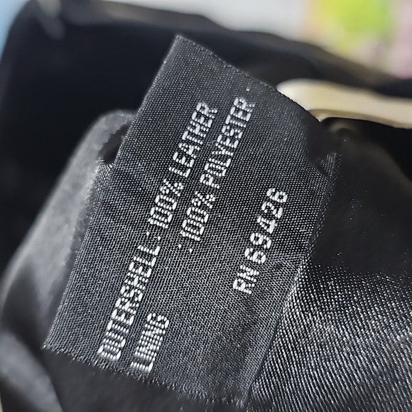 Wilson's Leather Pelle Studio Black Leather Pants Size 8‎ - Picture 3 of 5